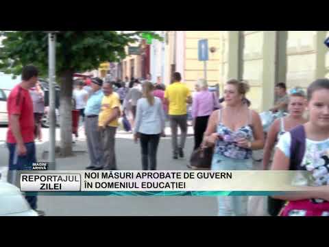 REPORTAJUL ZILEI 06 sept 2024  NOI MĂSURI APROBATE DE GUVERN ÎN DOMENIUL EDUCAȚIEI