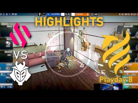 WTF?! G2 vs BDS - HIGHLIGHTS - Playday 8 - EUL 2022 Stage 3 - R6 Esport