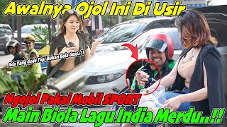 Download lagu Awalnya OJOL Di Usir !!! Ngojol Pakai Mobil SPORT, Main Biola Lagu INDIA Merdu..!!! mp3