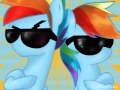 Rainbow Dash x Blitz Listen to you heart 