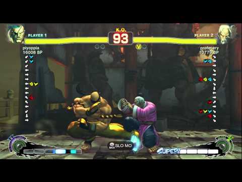 piyoppia [Sagat] vs profecery [Gen] SSF4 Japanese Online Ranked Matches - TRUE-HD