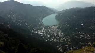 preview picture of video 'Naina China Peak Cheena Peak - Eagle View of Nainital Lake and Himalayas'