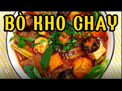 Cách nấu BÒ KHO CHAY thơm ngon đậm đà ăn chay với bún bánh mì đều ngon | ATHG