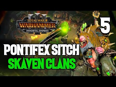 Swarming Over Tiktaq'to - Arch Pontifex Sitch #5 - Skaven Clans Mod - Immortal Empires