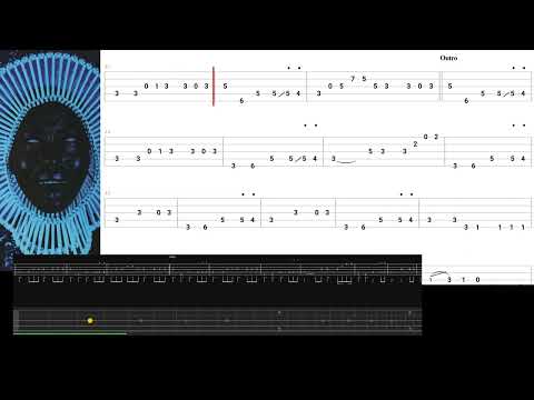 BackingtrackMe and Your Mama - donald glover | Childish Gambino bass tabs (no vocal no guitar)