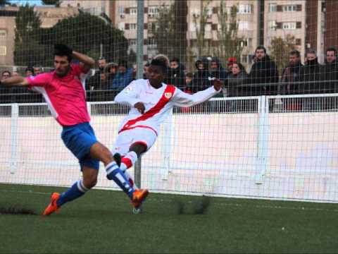 Goles del Rayo B 4-4 CD Colonia Moscardó