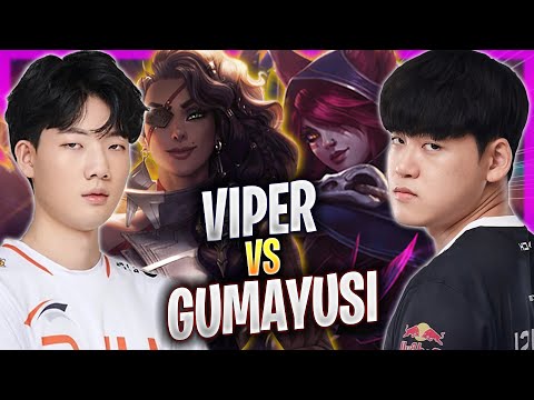 GUMAYUSI vs VIPER! - T1 Gumayusi Plays Xayah ADC vs HLE Viper Samira! | Season 2023
