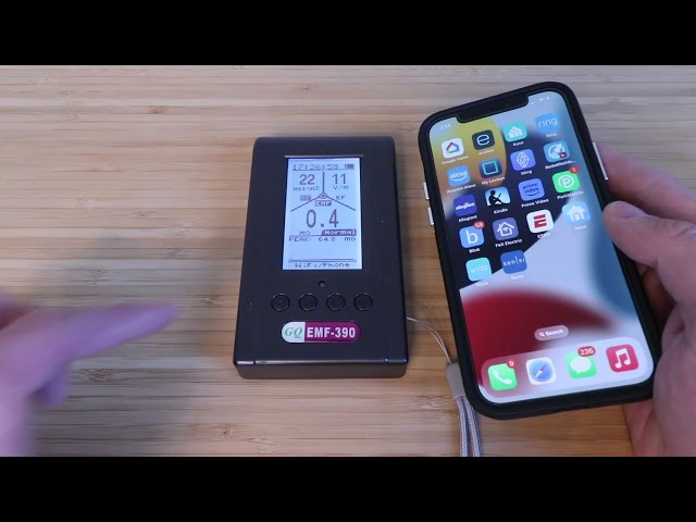 Vídeo relacionado con Advanced GQ EMF-390 Multi-Field Electromagnetic Radiation 3-in-1 EMF ELF Meter RF Spectrum Analyzer Ghost, Cell Tower Smart meter hiden Spy Camera Signal bug Detector RF upto 10G with data logger