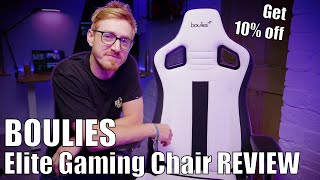 2022 Boulies ELITE Gaming Chair REVIEW - Our new FAVOURITE Chair | Unbox, build, usage, quality test