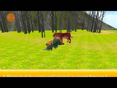 animal rescu game best animation  take the lion to the zoo  kids game cartoon game play foryou baby