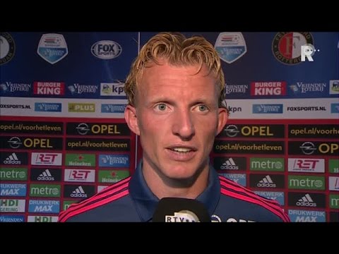 Dirk Kuyt na afloop van PSV - Feyenoord