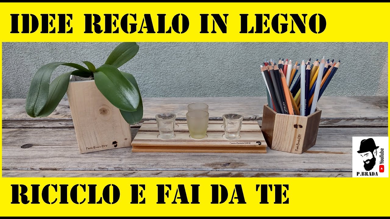 Oggetti in legno Idee regalo Fai da Te