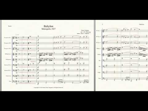 Santa Clara Vanguard 2018: "Babylon" Brass Score — Closer Finale Transcription