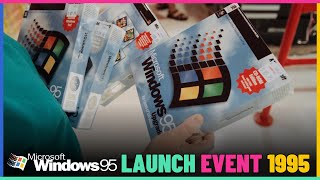 Windows 95 Launch Event 1995.