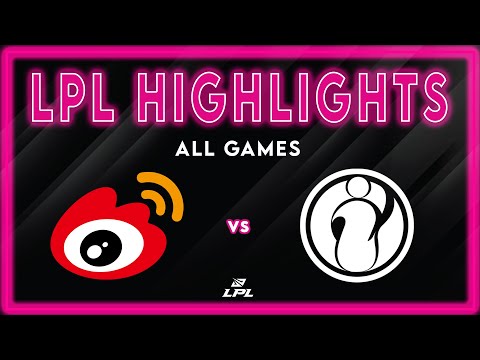 WBG vs IG Highlights ALL GAMES | LPL 2026 Split 1 | Weibo Gaming vs Invictus Gaming by Onivia