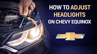 How To Adjust Headlights On Chevy Equinox