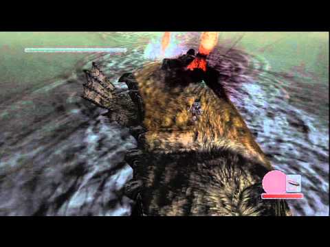 08. Shadow of the Colossus HD Collection Walkthrough - Seventh Boss: Hydrus