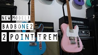 Video thumbnail for NEW BadBone 2 With Hipshot 2 Pont Trem! Garrett Jones Demo by LsL Instruments