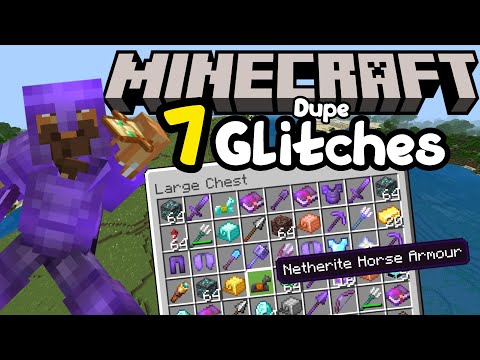 7 Duplication Glitches In Minecraft on All Devices! Realms, Servers ,Normal Worlds