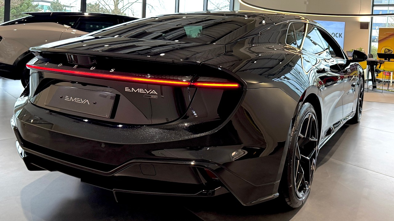 2026 Lotus Emeya 600 - The Fully Electric Hyper GT Black Edition | Interior and Exterior Review [4K]