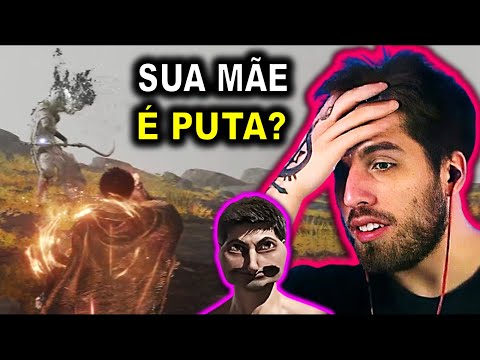 RAKIN TILTANDO COM OS ATAQUES DO BOSS NO ELDEN RING!!!