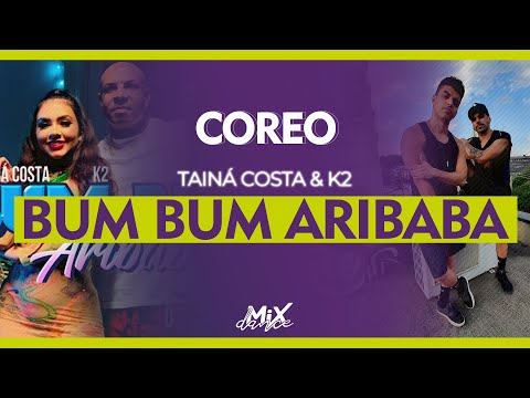 Bumbum Aribaba - Taina Costa e K2 - Coreografia - MixDance TV (#fiqueemcasa e Dance #comigo )