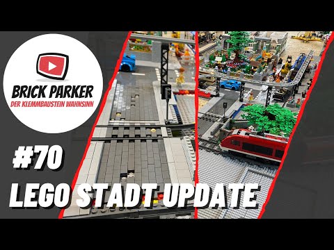 💥LEGO STADT UPDATE - Folge 70 - Eisenbahnstrecke und Fischerei Hafen/Railway line and fishing port💥