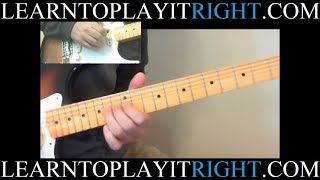 Guitar Licks - Lesson 2 Jimi Hendrix (Fast and Slow)