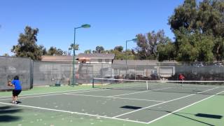 preview picture of video 'Jaden Denham, USTA Junior Satellite Tourney, Murrieta Tennis Club, 5/3/14, pt 2'