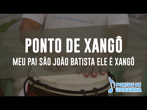 Capa do vídeo: Meu pai São João Batista ele é Xangô