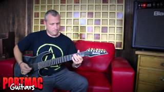 Video thumbnail for Port Mac Guitars Ibanez RGIX27FEQM Iron Label Demo by Port Mac Guitars
