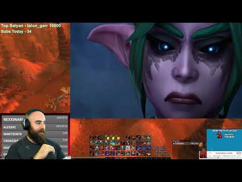 NATHANOS IS SLAIN (Quest & Cutscene Reaction) - WoW Shadowlands 9.0 Pre-Patch Event