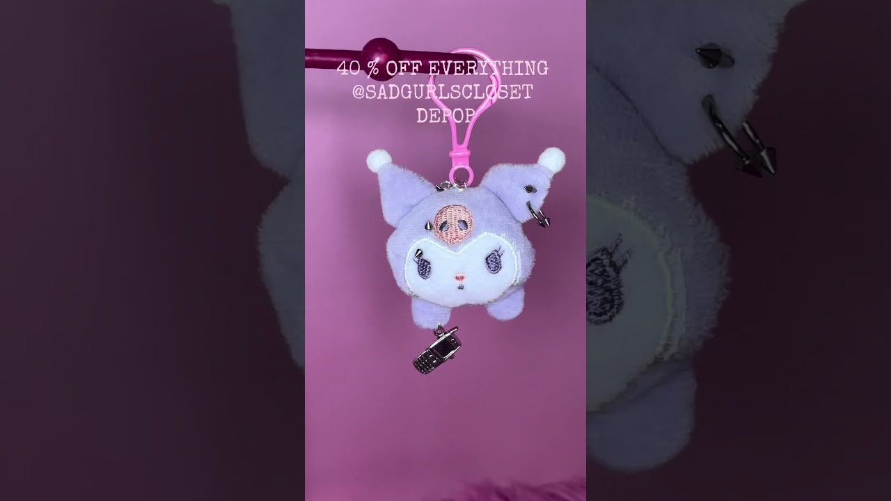 Only on https://depop.com/sadgurlscloset🎀 #hellokitty #bagcharm #shopping #sale #gifts #giftsforher