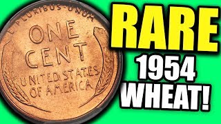 1954 WHEAT PENNIES WORTH MONEY - EXPENSIVE COINS TO LOOK FOR!!