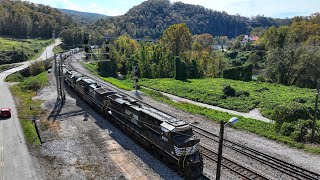 Norfolk Southern 178 rolls North in Oakdale Tennessee