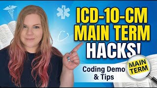 Finding Main Terms in ICD-10-CM: A Beginner's Tutorial