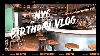 NYC TRAVEL VLOG: Birthday Getaway #Angè