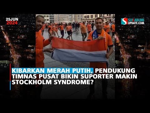 Kibarkan Merah Putih, Pendukung Timnas Pusat Bikin Suporter Makin Stockholm Syndrome?