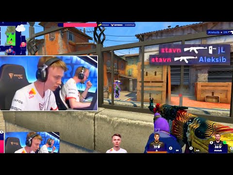 stavn 1v2 clutch I NaVi vs Heroic