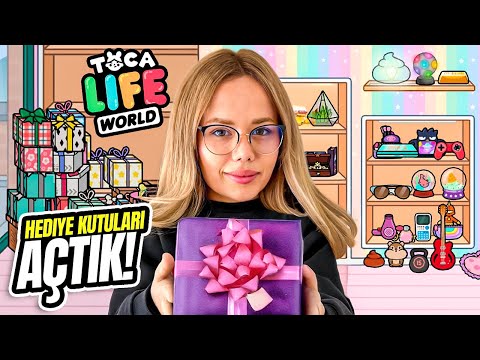 GİZEMLİ YILBAŞI KUTULARINI AÇTIK !? | Toca Life World @GamzeKarta