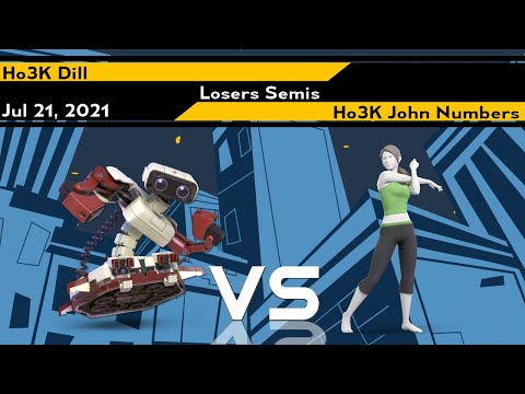 [Smash Ultimate] Xeno208 (L.Semis) - Ho3K  Dill vs Ho3K  John Numbers