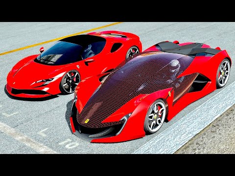 Ferrari Impronta vs Ferrari SF90 Stradale at Imola GP
