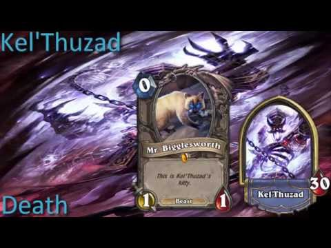Kel'Thuzad card sounds in 12 languages -Hearthstone✔