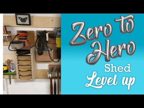 Shed workshop level up!