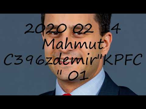 How to pronounce 2020 02 14 Mahmut C396zdemir"KPFC" 01 in Turkish?