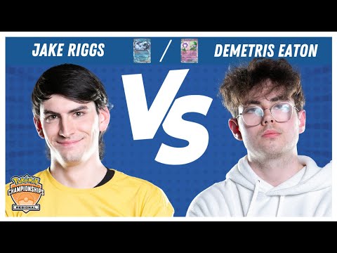 JAKE RIGGS vs DEMETRIS EATON - Pokémon TCG Top 8 | Toronto Regionals 2024