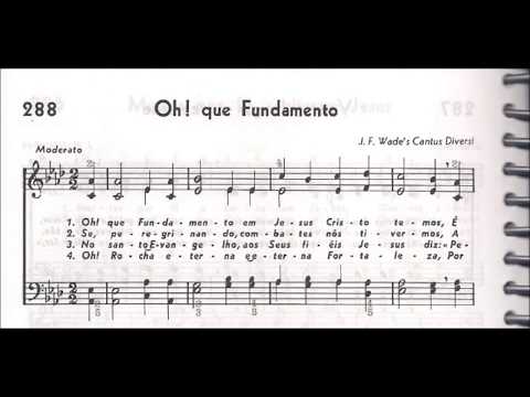 CCB - HINÁRIO 04 - HINO 288 - "OH! QUE FUNDAMENTO" - by MESSIAS ULLMANN