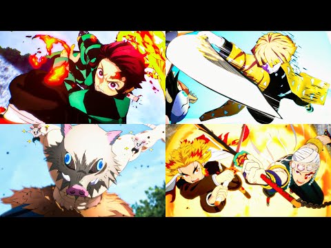 Demon Slayer The Hinokami Chronicles 2 - All Ultimate Attacks (4K 60fps)