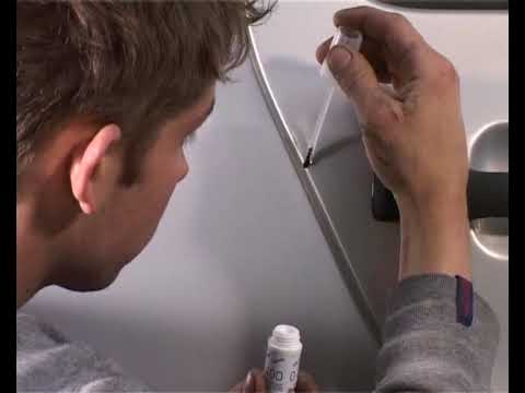 Mit Lackstift abgeschlagene Kanten ausbessern