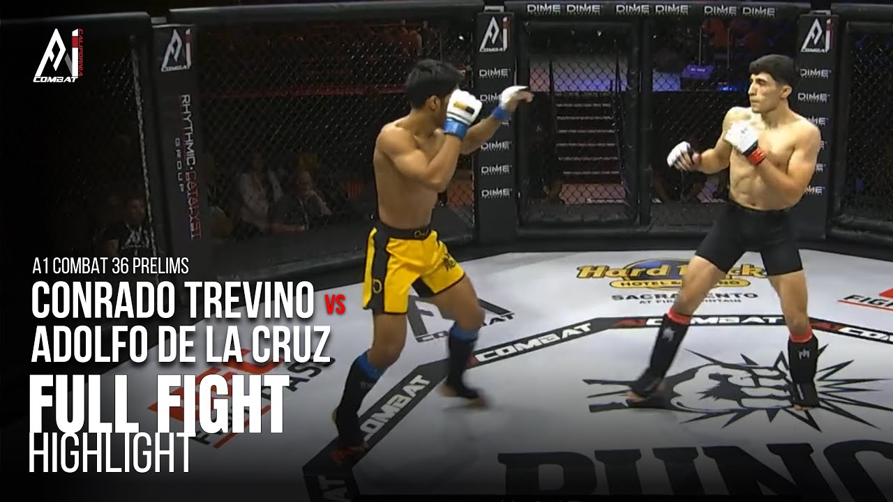 Conrado Trevino vs Adolfo De La Cruz | Amateur Lightweight Bout | A1 Combat 36 Prelims